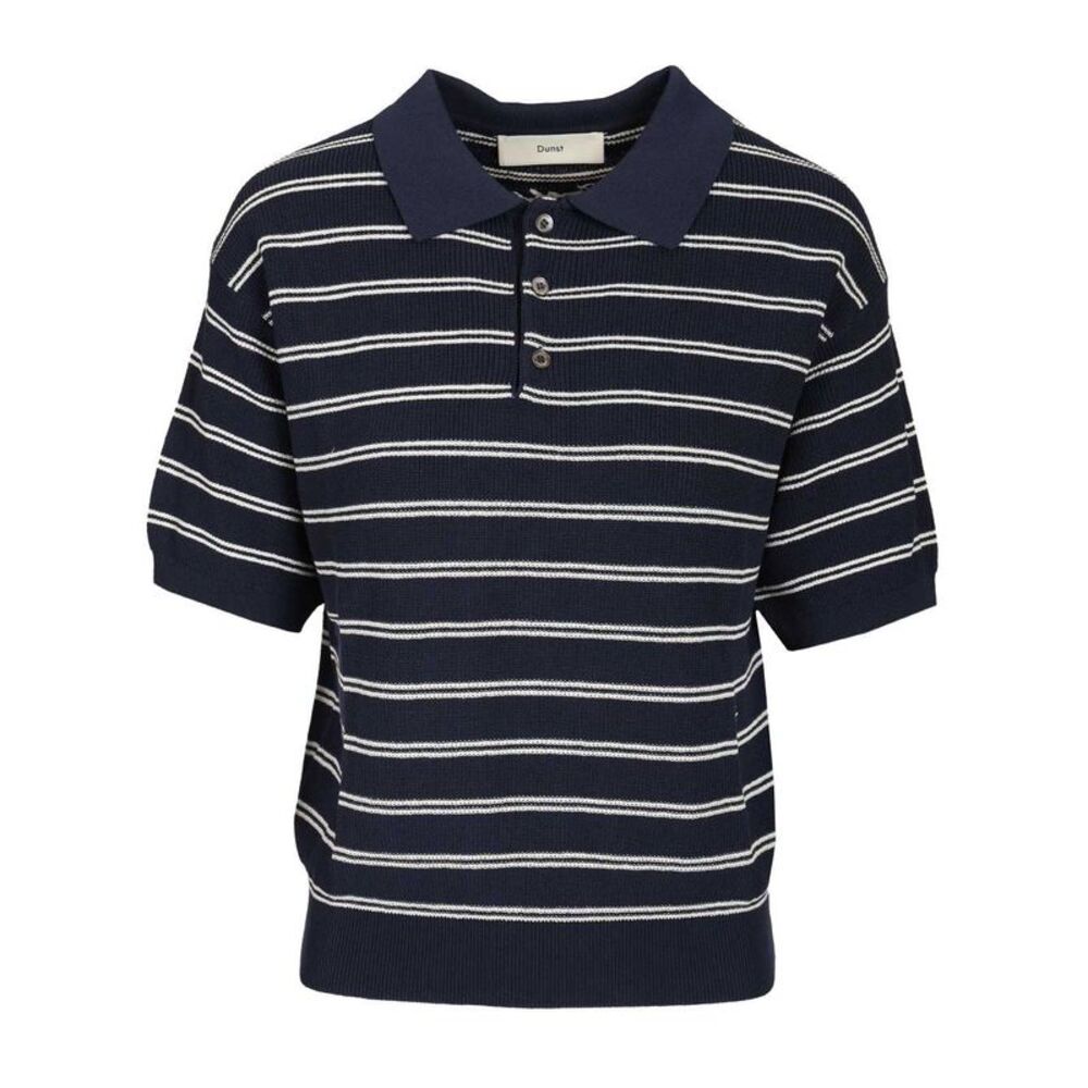 Dunst Women Striped Cotton Polo